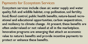 Payments for Ecosytsem Services