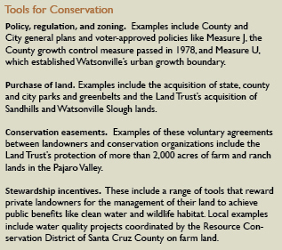 Tools for Conservation